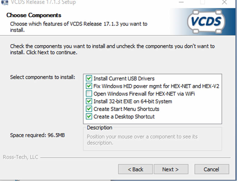 vcds cables