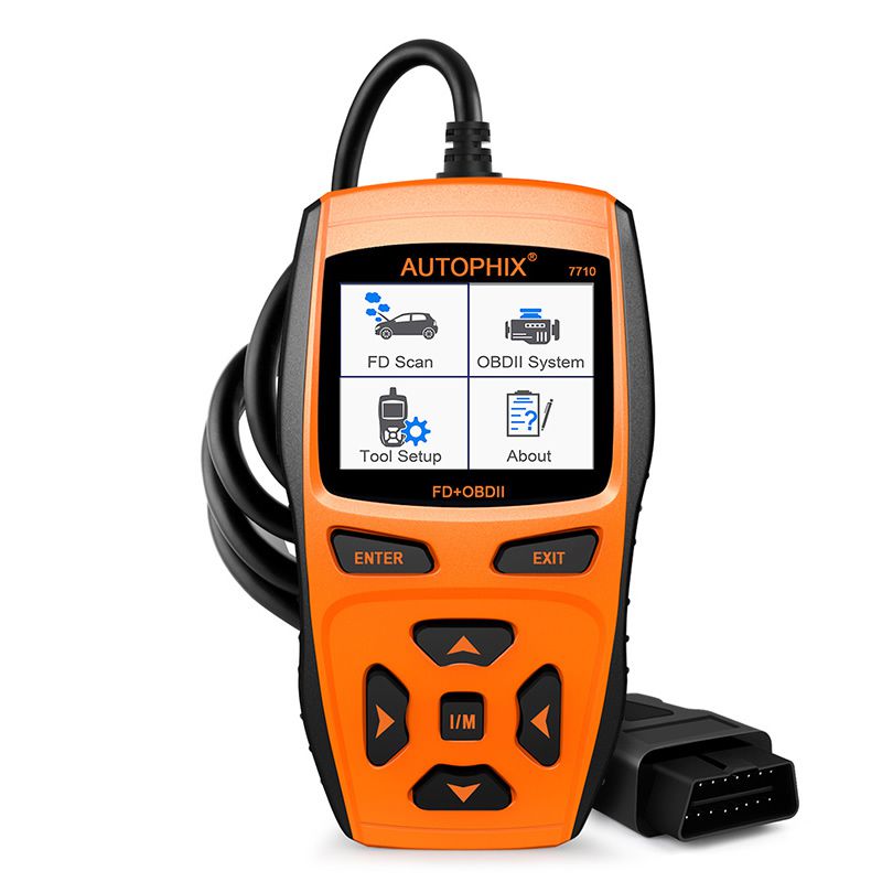 Autophix Automotive Diagnostic Tool 7710 OBDII OBD2 Scanner for Ford Car Engine Fault Code Reader +ABS SRS Airbag EPB Oil Reset