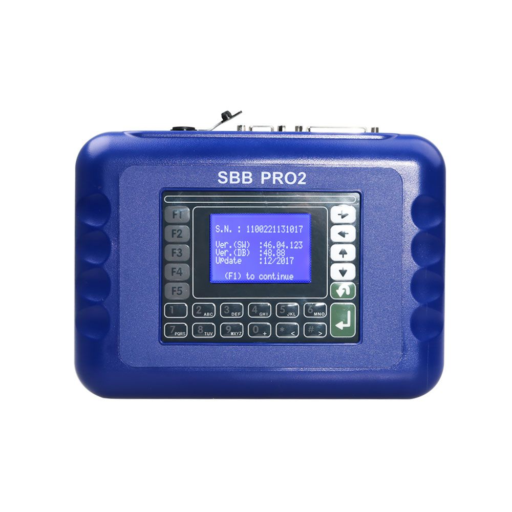 V48.88 SBB Pro2 Key Programmer Support Cars to Year 2017