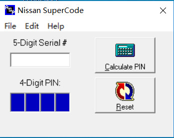 Nissan SuperCode Calculator Downoad,Installation,How to Use