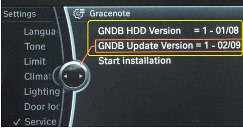 mercedes gracenote database update