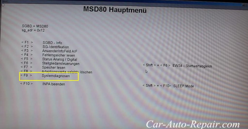 BMW E90 Injector Coding With INPA