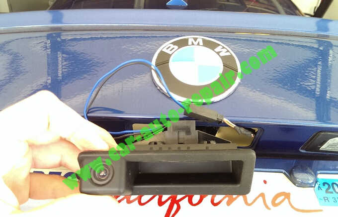 BMW Retrofit:Install & Coding BMW OEM Backup Camera