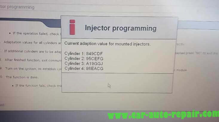 Delphi DS150E Perform Injector Coding for Seat IBIZA 1.6TDI