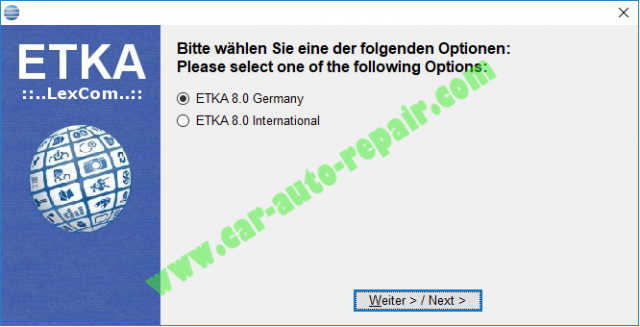 ETKA 8 Free Download Install on Win 7/8/8.1/10