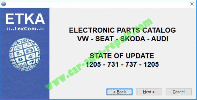 ETKA 8 Free Download Install on Win 7/8/8.1/10