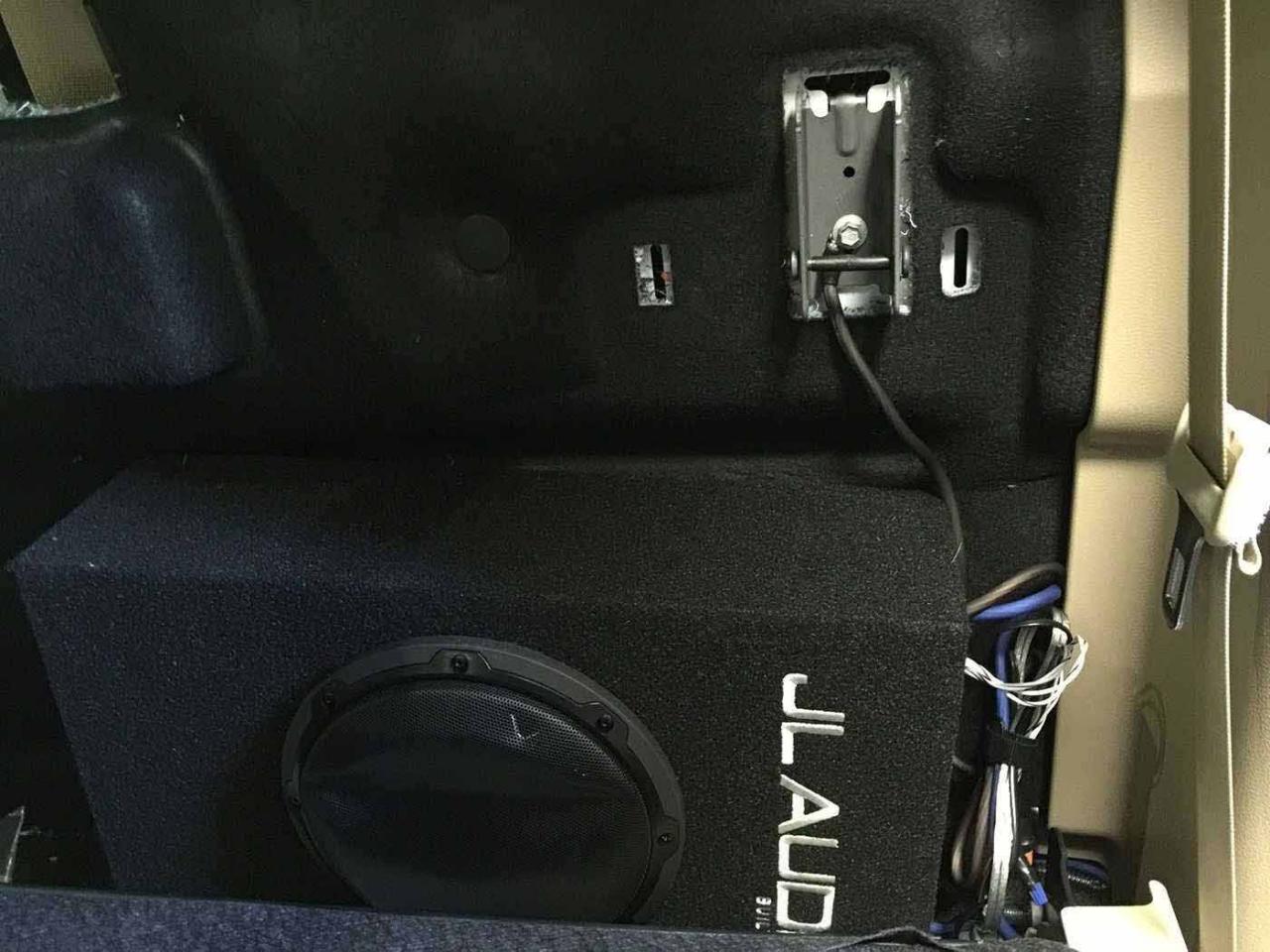 Ford F150 2015 Subwoofer Amplifier Retrofit