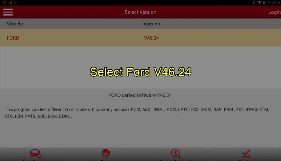 Ford Focus 2011 Key Programming by Launch X431 OBD2 Scanner Blog