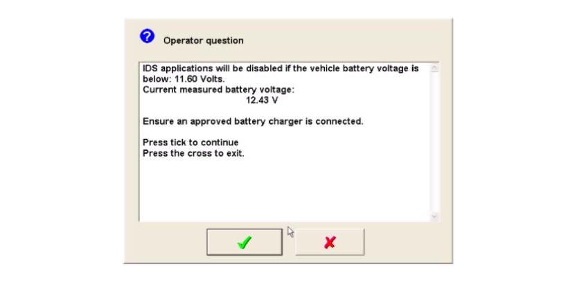 Ford IDS Configure Parameter for Ford Mondeo