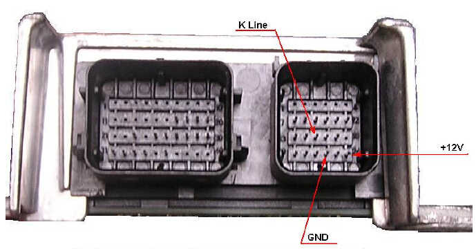 Ford Siemens/Bosch Airbag Modules Carprog Wire Connection