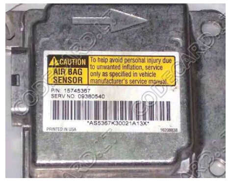 GM 1999-2005 Delco Airbag Reset by Caprog
