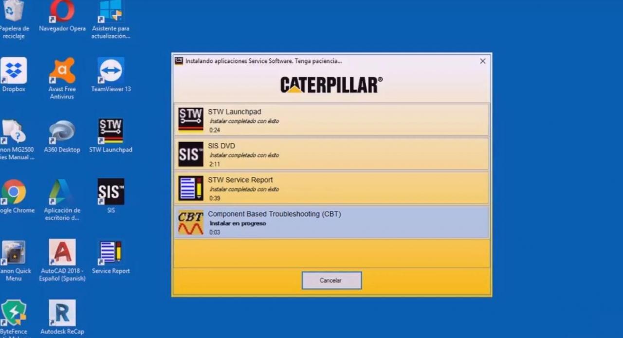 How to Install Caterpillar SIS 2018 Full