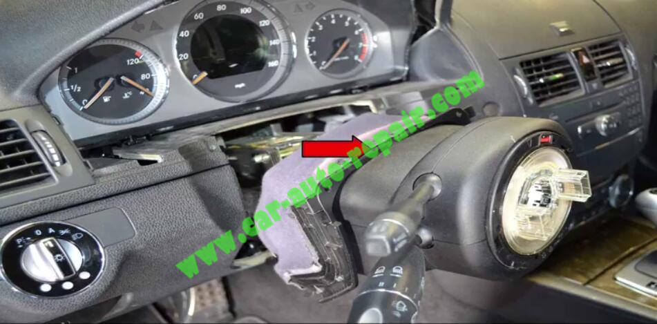 How to Remove & Replace Benz ESL ELV Electronic Steering Lock