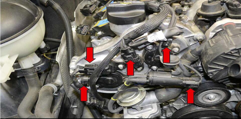 How to Replace Fuel Injector for Benz C350