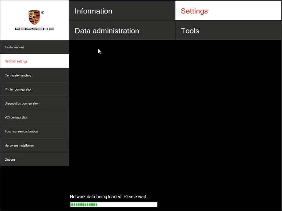 How to Set LAN Network for Porsche PIWIS II Software