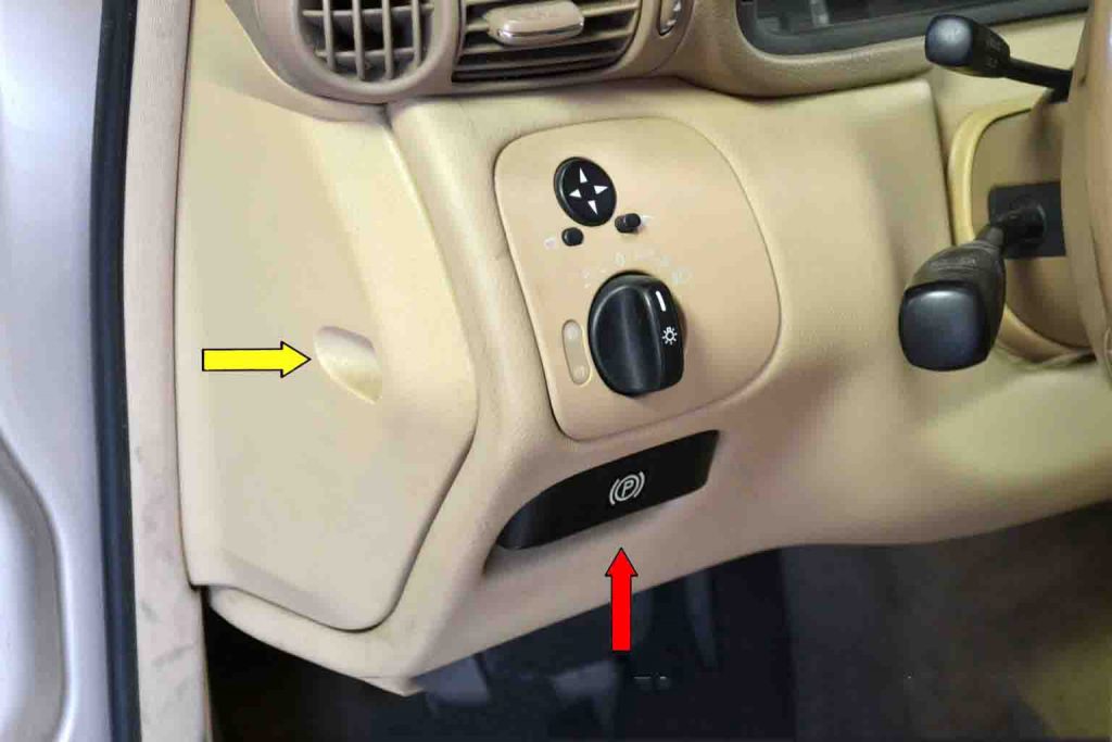 How to replace Benz W203 Light Control Switch Module