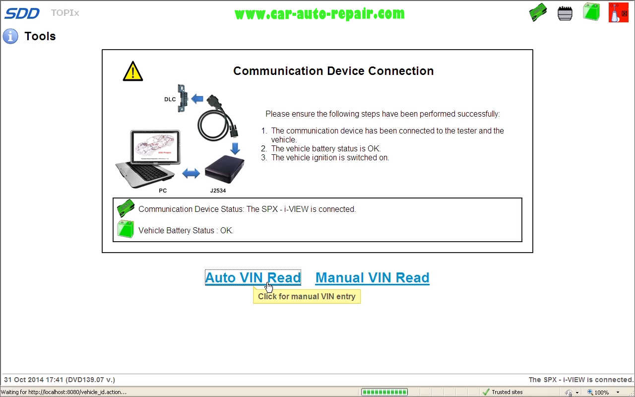 JLR SDD Datalogger Function Operations Guide