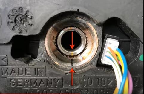 Mercedes Benz C230 Steering Angle Sensor Removal Guide