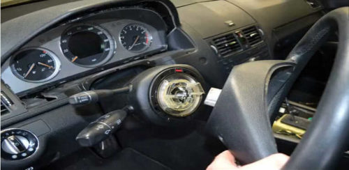 Mercedes-Benz-W204-Steering-Wheel-Airbag-Removal-Guide-10