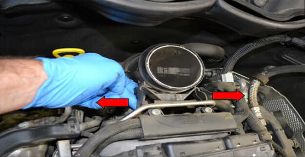 How to Replace MAF Sensor for Mercedes Benz W204