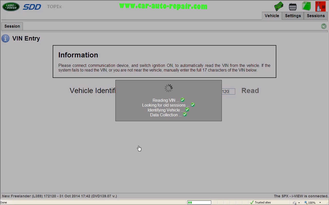 How to Reset Service Interval for Land Rover L359 by JLR SDD