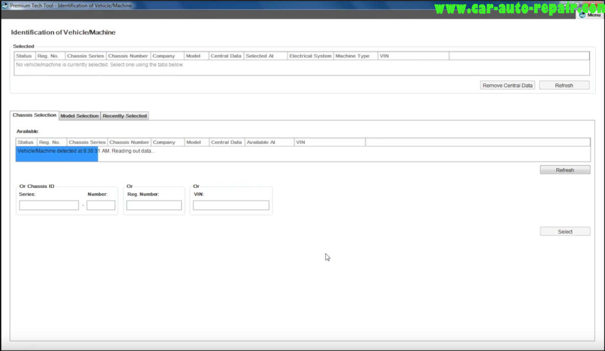 Volvo Premium Tech Tool PTT Clear Inactive Fault Code