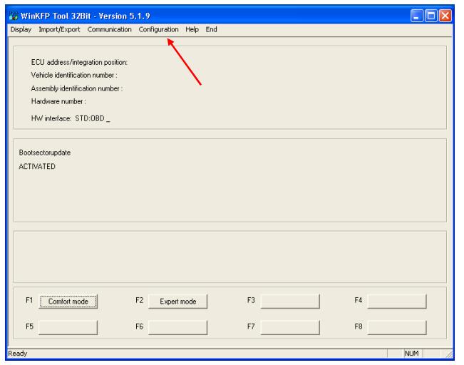 WinKFP Expert Mode Programming Configuration