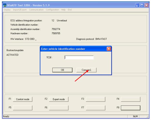 WinKFP Expert Mode Programming Configuration