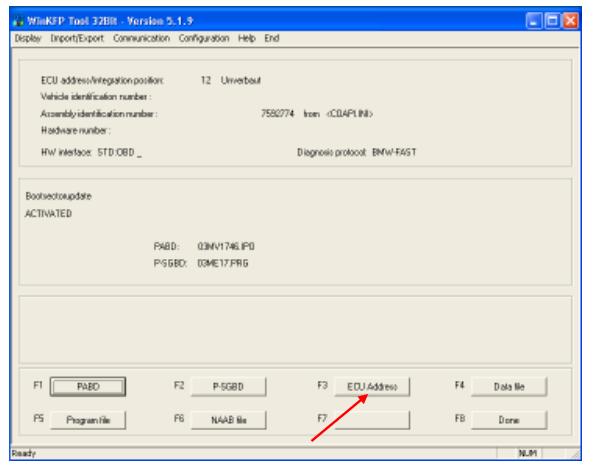 WinKFP Expert Mode Programming Configuration