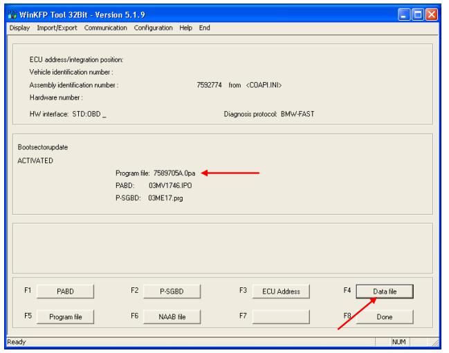 WinKFP Expert Mode Programming Configuration