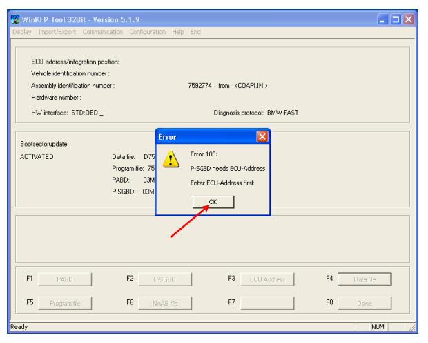 WinKFP Expert Mode Programming Configuration