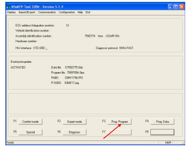 WinKFP Expert Mode Programming Configuration