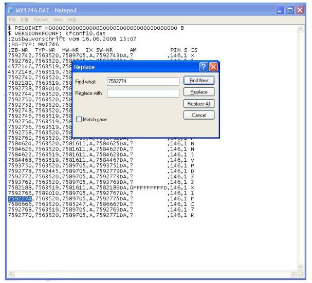 WinKFP Expert Mode Programming Configuration