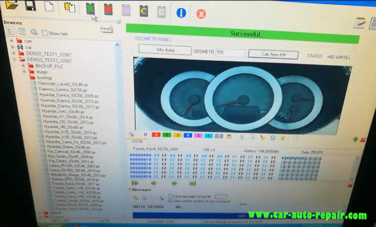 iProg Plus Pro Correct Odometer for Toyota Rav4 2010