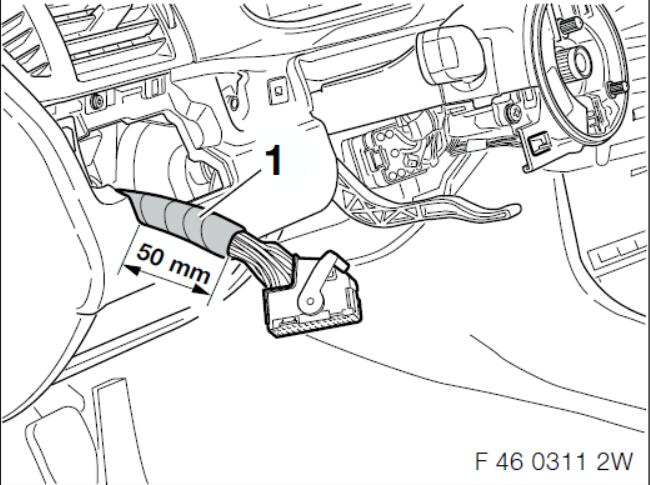 BMW Multi-Function Steering WheelCruise Control Retrofit Guide (6)