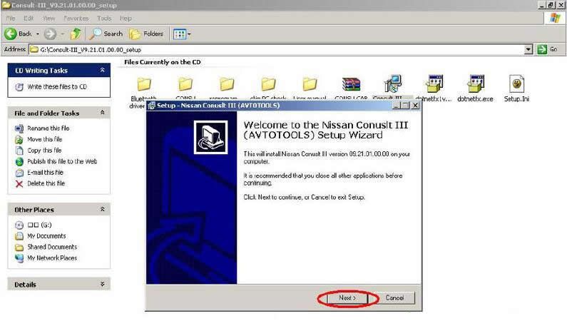 Install Nissan Consult 3 III Plus Diagnostic Software (2)