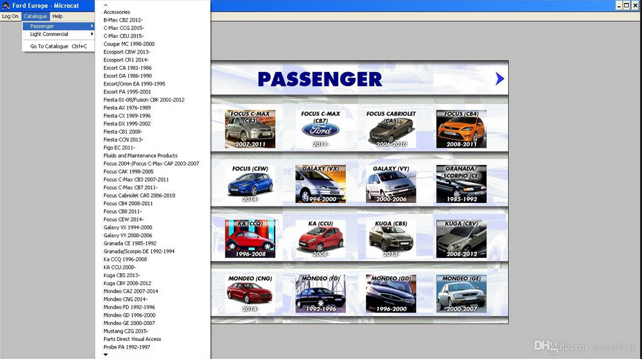 Microcat Ford Parts Catalog Free Download