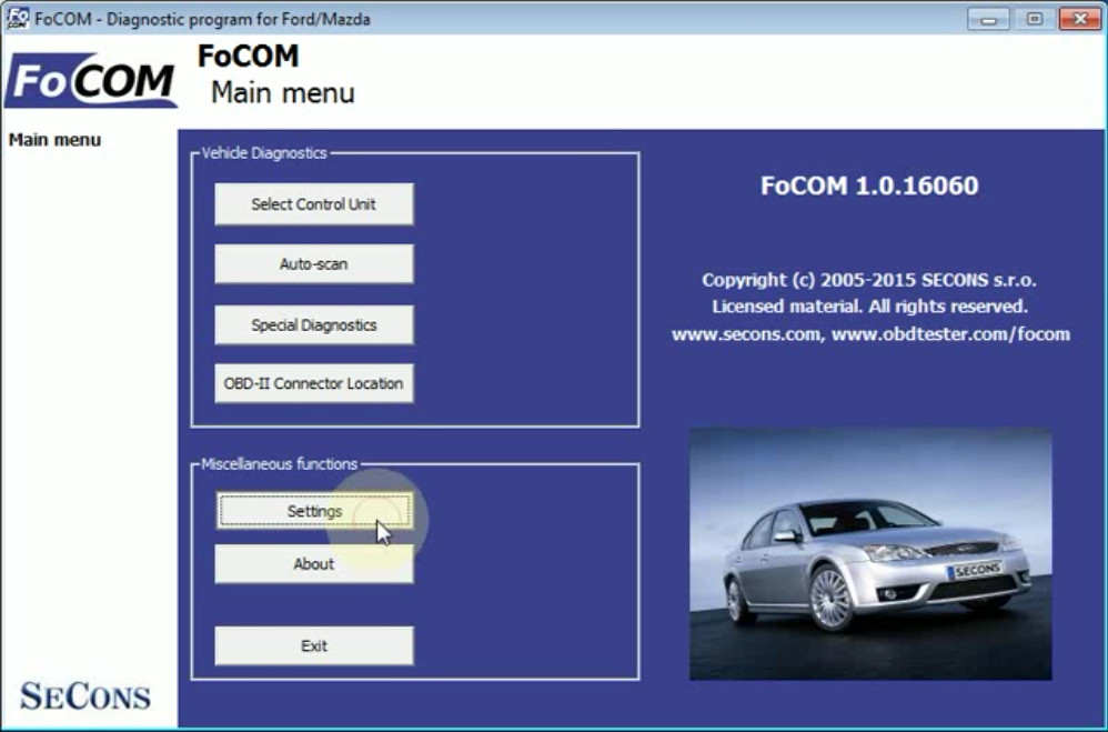 FCOM BCM Trailer Hitch Type Configuration for Ford Focus 2011