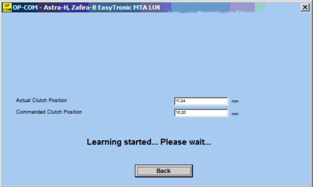 How to Use OPCOM to Adjust Clutch & Gear Adaptation Easytronic (2)