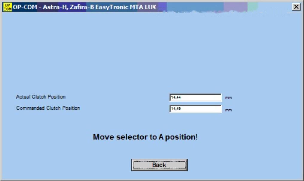 How to Use OPCOM to Adjust Clutch & Gear Adaptation Easytronic (3)