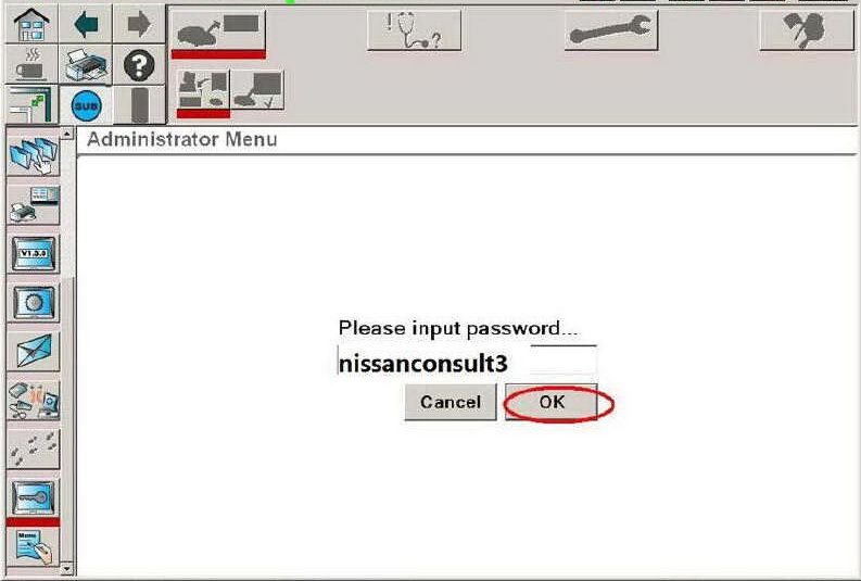 Nissan Consult 3 Plus Diagnos Read DTCs for Infiniti FX3545 2003 (5)