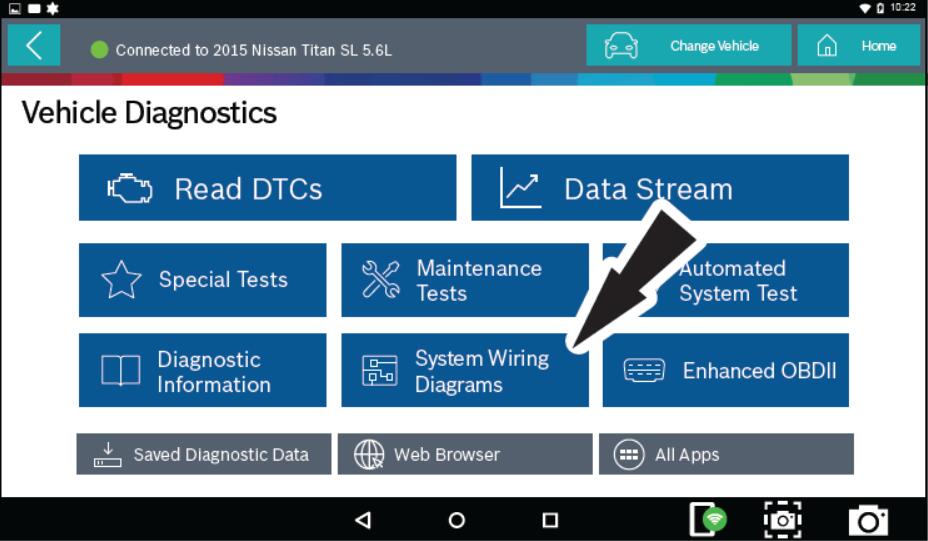 Bosch ADS625 Wiring Diagram Function Test on Nissan Titan 2015