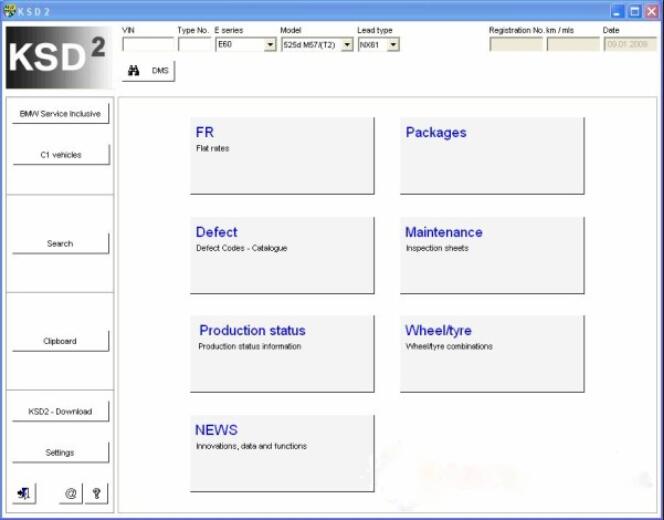 BMW KSD Kaufmannische Service Daten Free Download