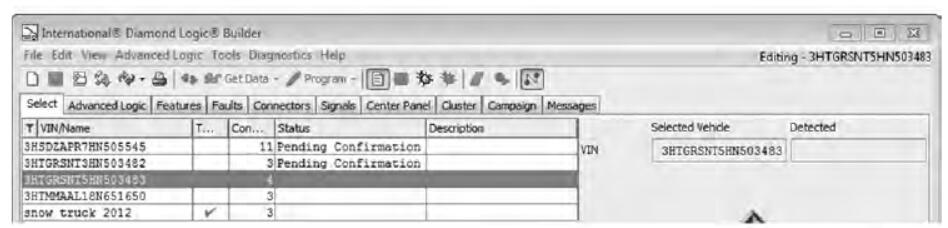 Diamond Logic® Builder Diagnose Read & Clear Fault Codes