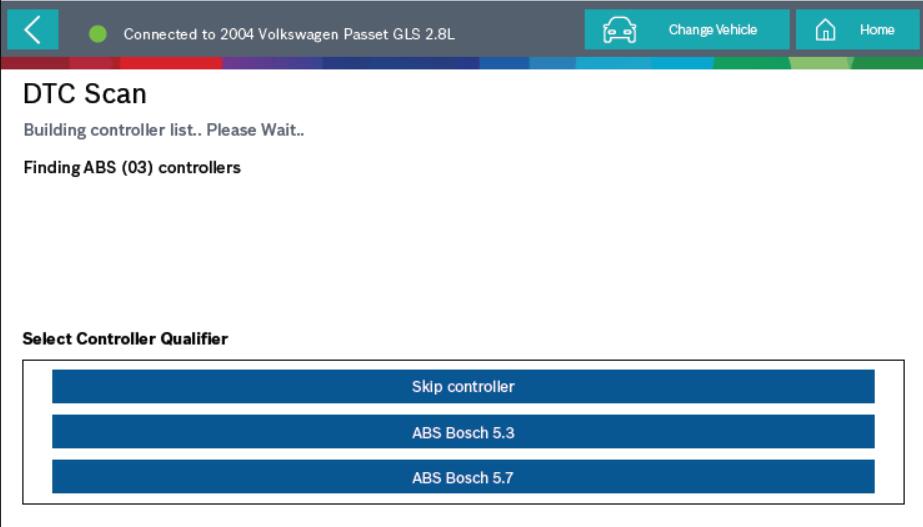 Bosch ADS625 Read & Clear DTCs for Volkswagen Passet GLS 2004 (3)
