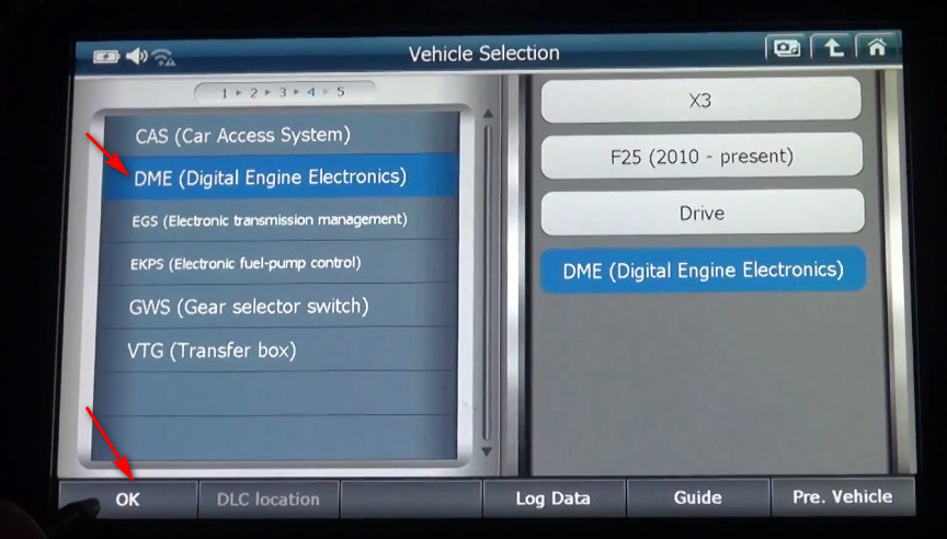 G-scan2 Perform Valvetronic Limit Position Function on BMW X3 F25 2013 (6)