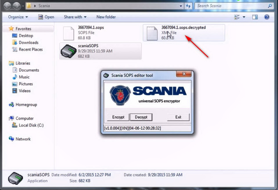 How to use Scania SOPS +XML Editor Change Speed Limit (3)