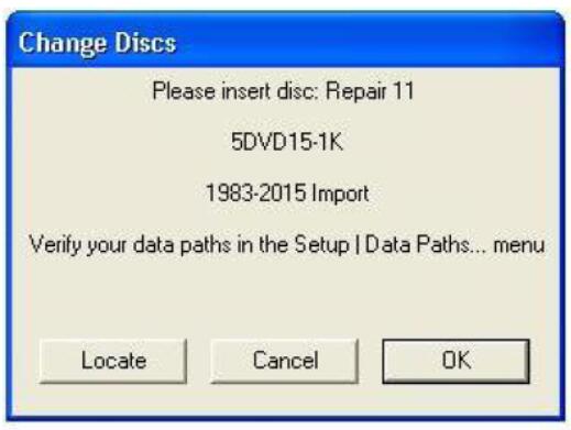 Open the Corresponding Disk When Running Mitchell Ondemand5 Software (4)