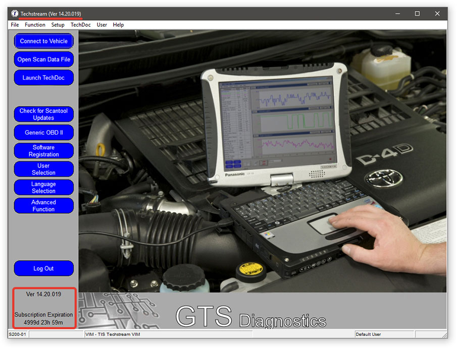 2019 Latest Version TOYOTA Techstream 14.20.019 Free Download and Activation