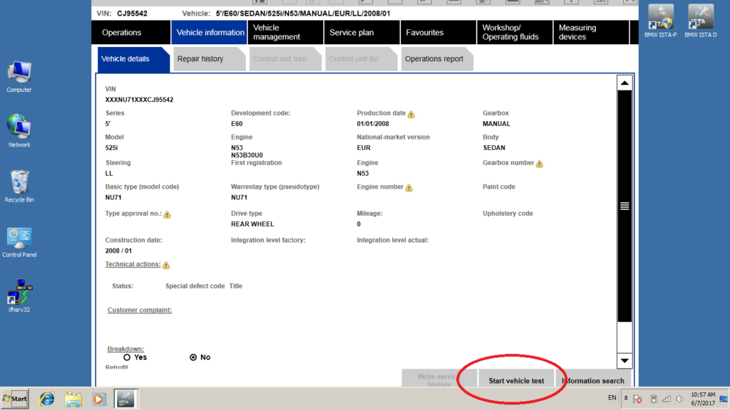 How to do BMW engine re-adaptation using ISTA D or ISTA+